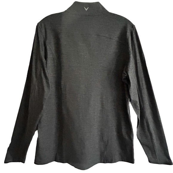 New Callaway Space Dye Gray Black Weather Series Jacket L - Picture 3 of 7